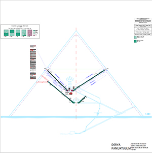 Gantenbrink&#039;in Kral Odası&#039;nın Şaftlarına İlişkin Geometrik Planının Tam Açıklaması